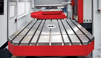 臥式鏜銑床部件