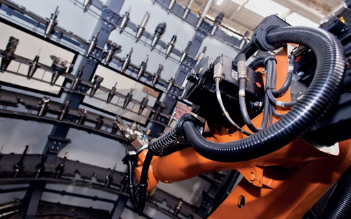 臥式鏜銑床自動換刀刀庫